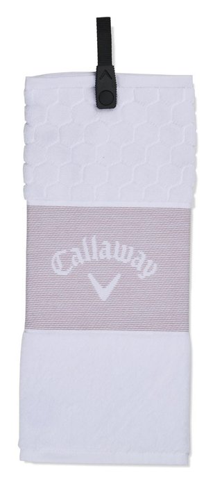 Callaway Tri-Fold golfowy ręcznik, mavue/white