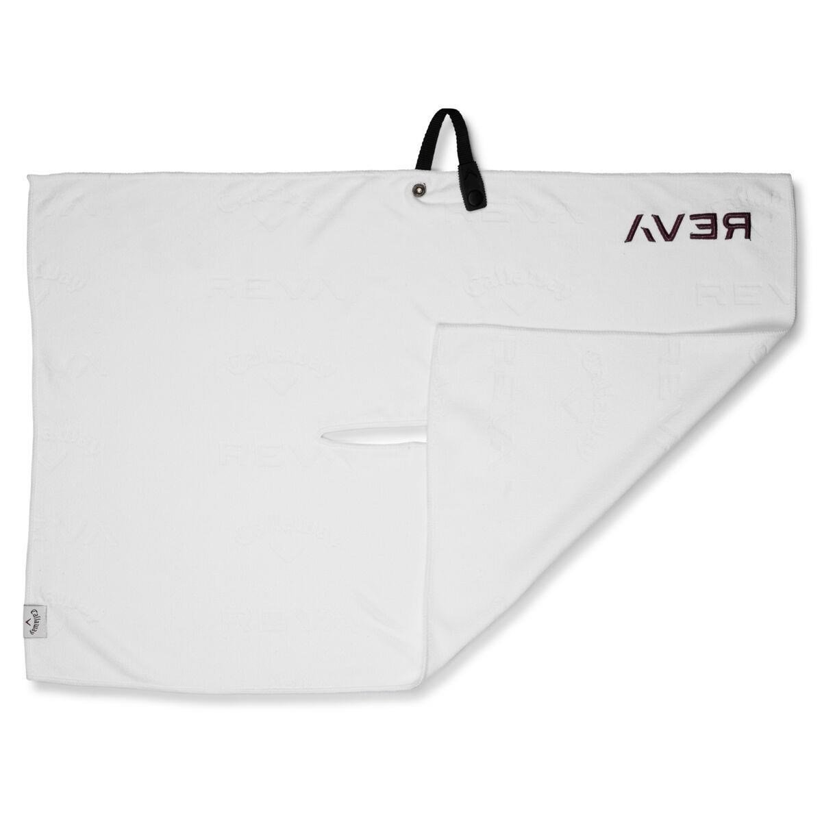 Callaway Reva Microfiber ręcznik golfowy, biały