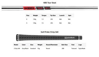 TaylorMade P7MC irony męskie, stal