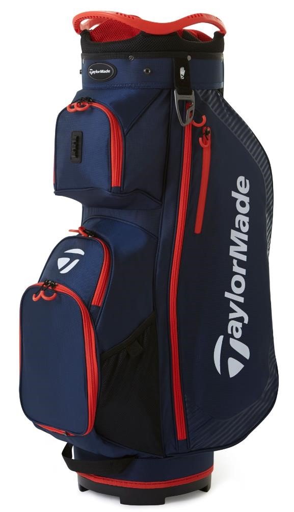 TaylorMade Pro cart bag, granatowo/czerwony
