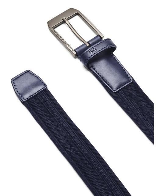 Under Armour Braided pasek męski, granatowy
