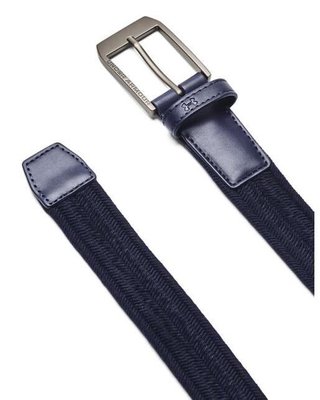 Under Armour Braided pasek męski, granatowy