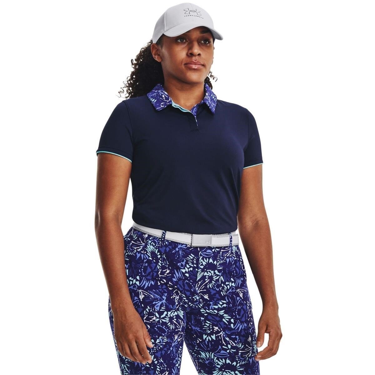 Under Armour Iso-Chill damskie polo, granatowe