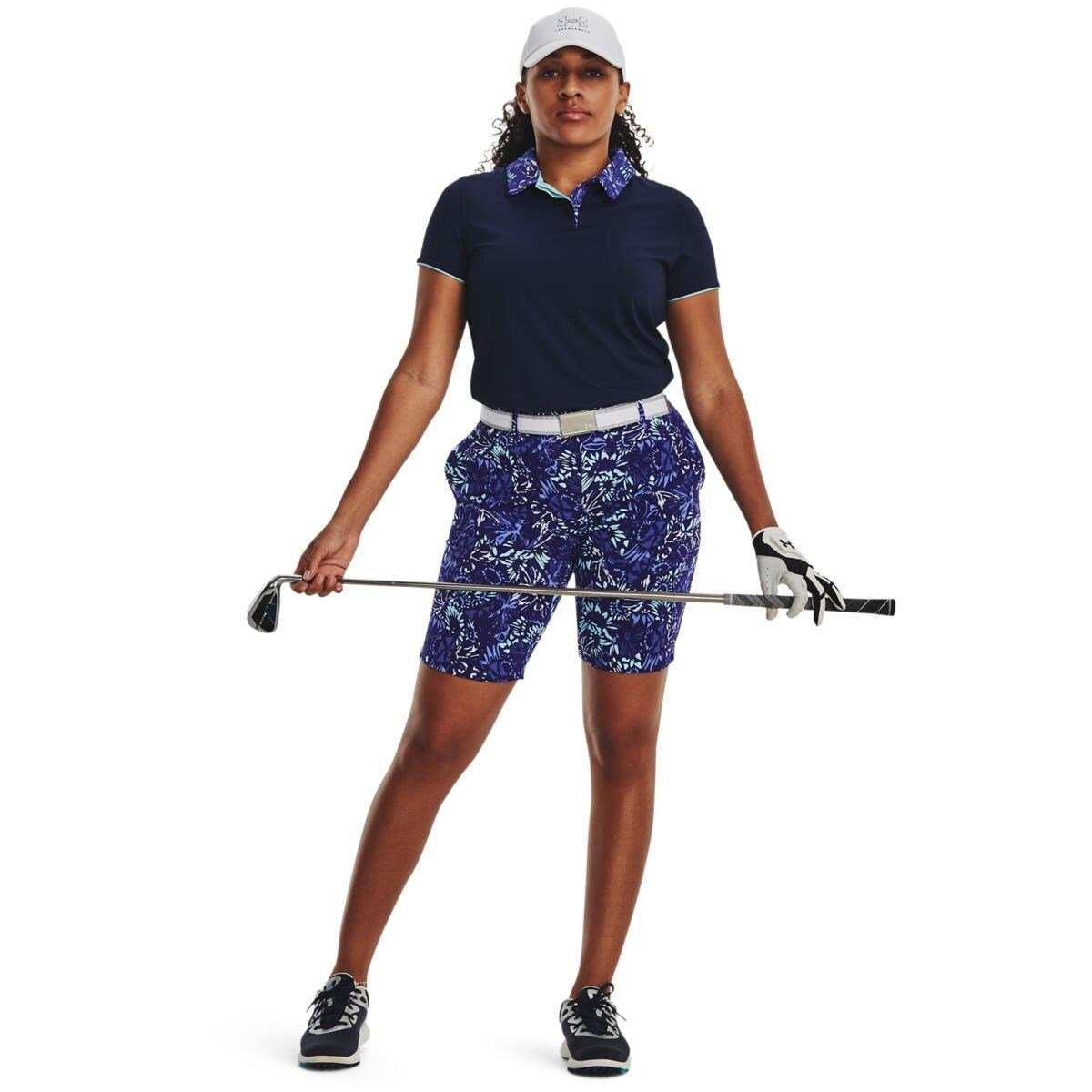Under Armour Iso-Chill damskie polo, granatowe