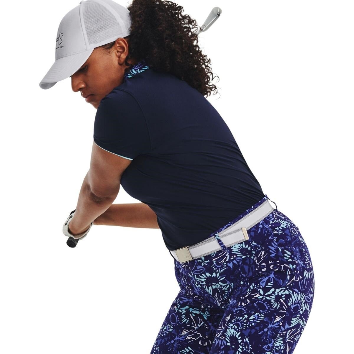 Under Armour Iso-Chill damskie polo, granatowe