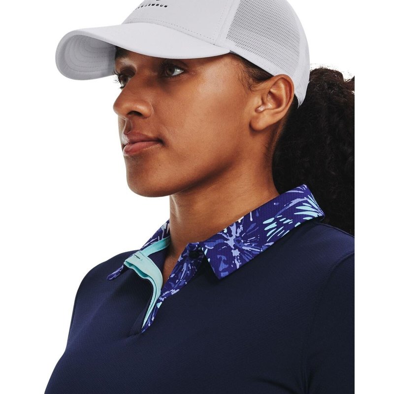 Under Armour Iso-Chill damskie polo, granatowe
