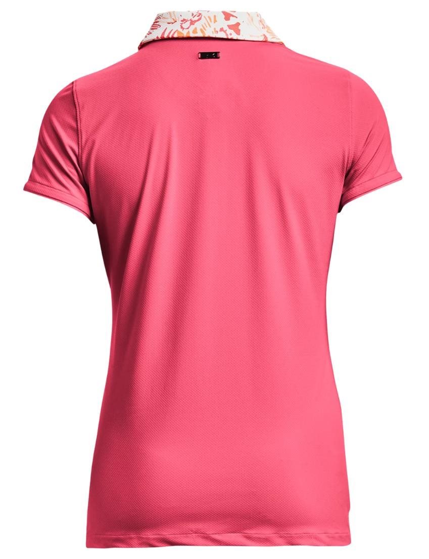 Under Armour Iso-Chill damskie polo, różowe