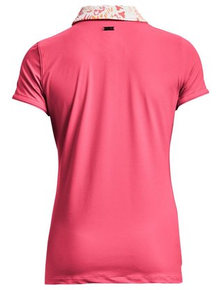 Under Armour Iso-Chill damskie polo, różowe