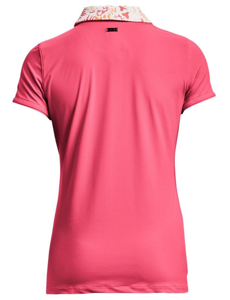 Under Armour Iso-Chill damskie polo, różowe