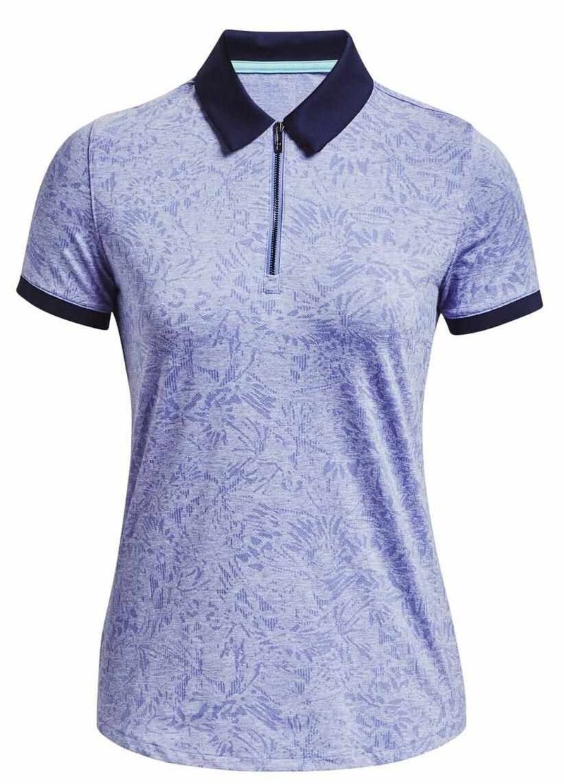 Under Armour Playoff damskie polo, baja blue