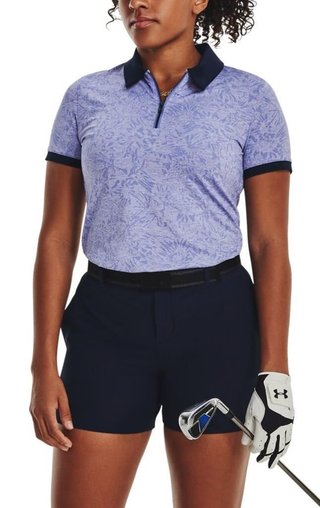 Under Armour Playoff damskie polo, baja blue