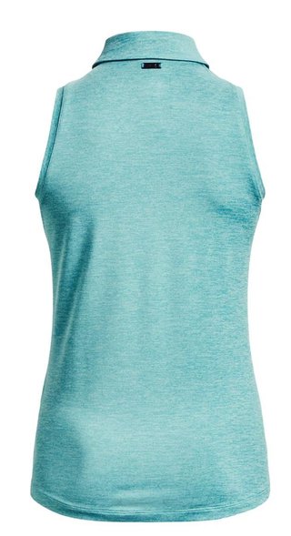 Under Armour Playoff Sleeveless damskie polo, niebieskie