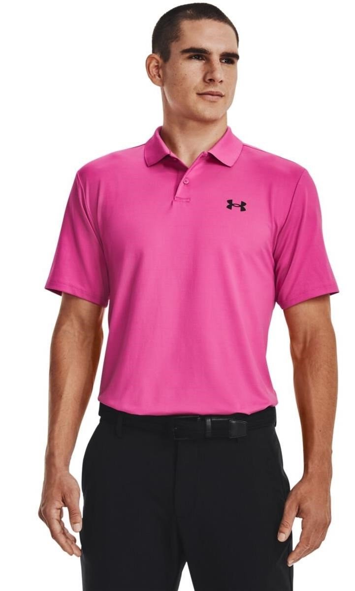 Under Armour Performance 3.0 męskie polo, różowe