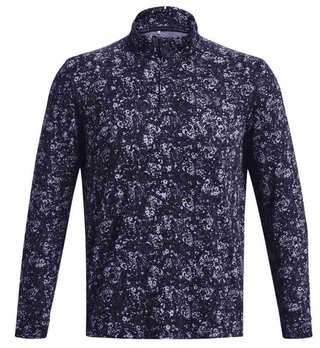 Under Armour Playoff Printed 1/4 Zip męska bluza, granatowa