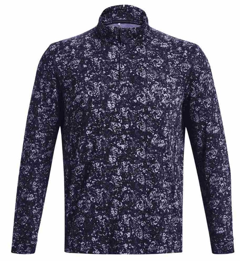 Under Armour Playoff Printed 1/4 Zip męska bluza, granatowa