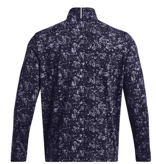 Under Armour Playoff Printed 1/4 Zip męska bluza, granatowa