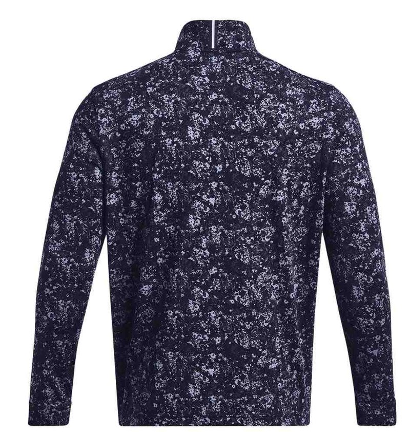 Under Armour Playoff Printed 1/4 Zip męska bluza, granatowa
