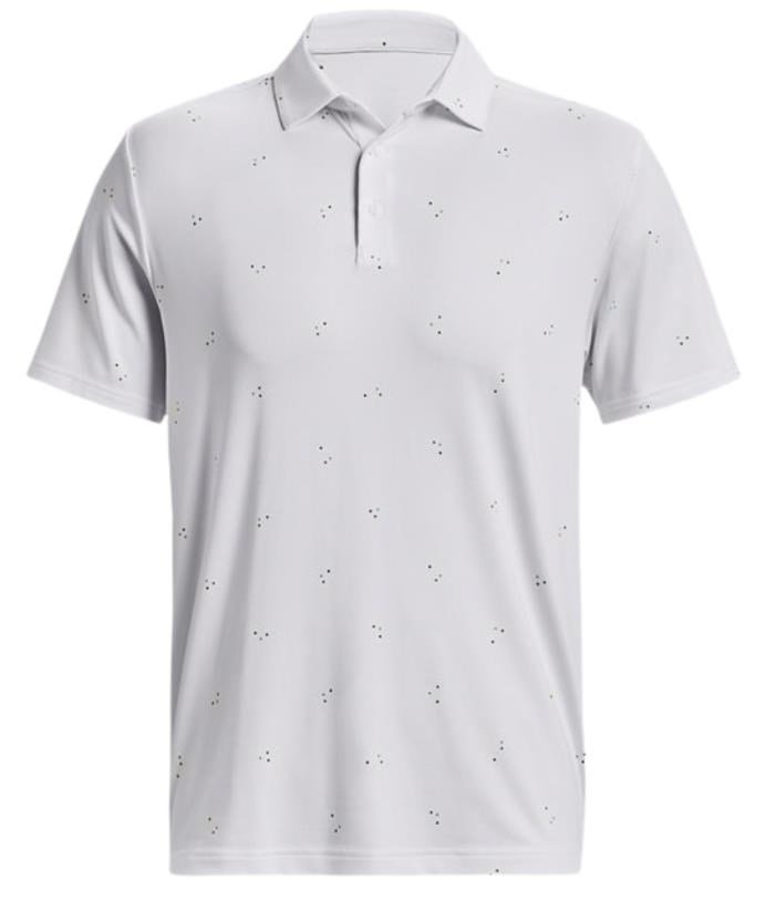 Under Armour Playoff 3.0 Printed męskie polo, biało/niebieskie