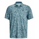 Under Armour Playoff 3.0 Printed męskie polo, still water/static blue