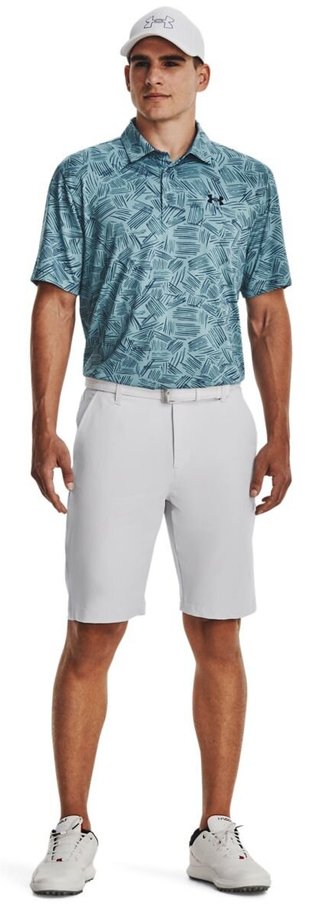 Under Armour Playoff 3.0 Printed męskie polo, still water/static blue