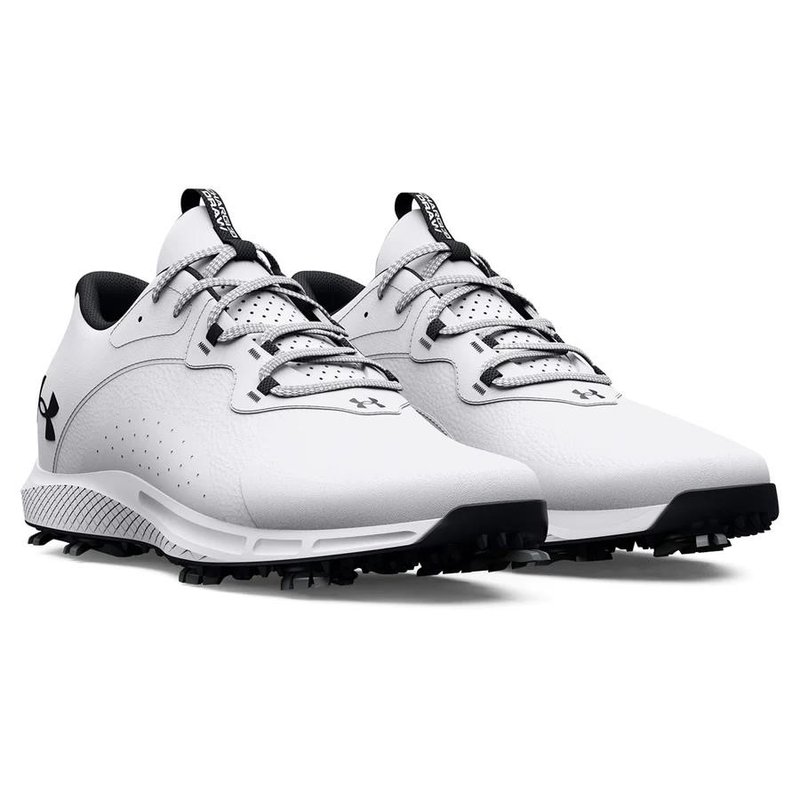 Under Armour Charged Draw 2 Wide męskie buty golfowe, białe