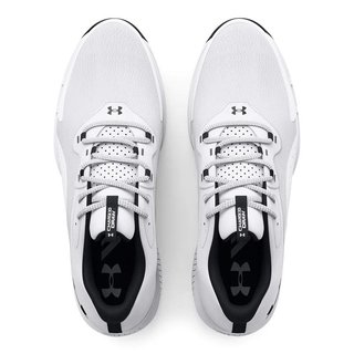 Under Armour Charged Draw 2 Wide męskie buty golfowe, białe
