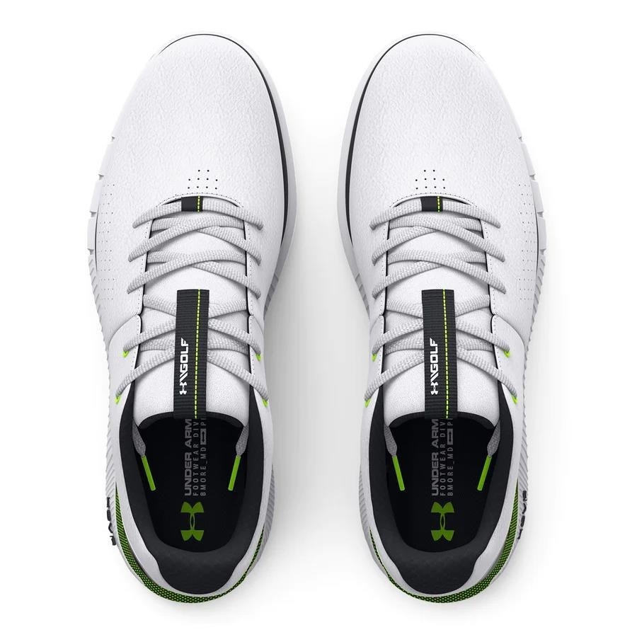 Under Armour HOVR Fade 2 SL męskie buty golfowe, biało/czarne