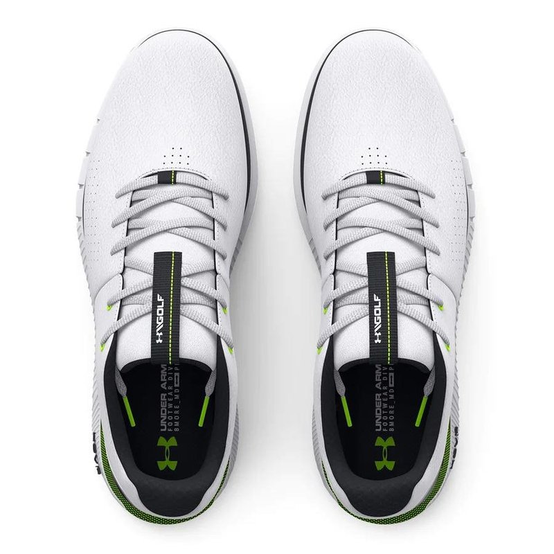 Under Armour HOVR Fade 2 SL męskie buty golfowe, biało/czarne