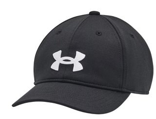 Under Armour Blitzing czapka z daszkiem dla dzieci, czarna