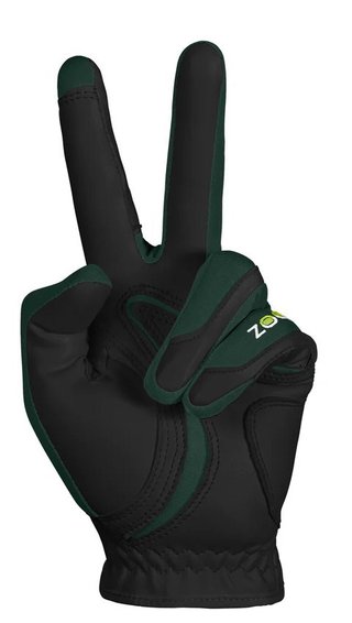 Zoom Hybrid męska rękawiczka golfowa, forest green