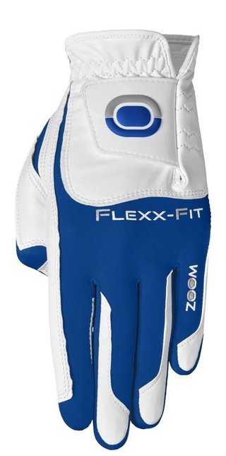 Zoom Hybrid damska rękawiczka golfowa, biało/niebieska