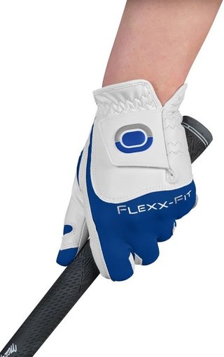 Zoom Hybrid damska rękawiczka golfowa, biało/niebieska