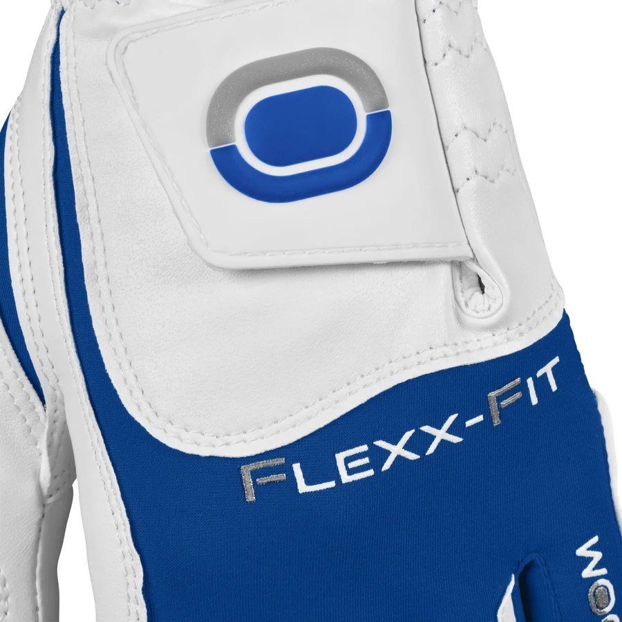 Zoom Hybrid damska rękawiczka golfowa, biało/niebieska