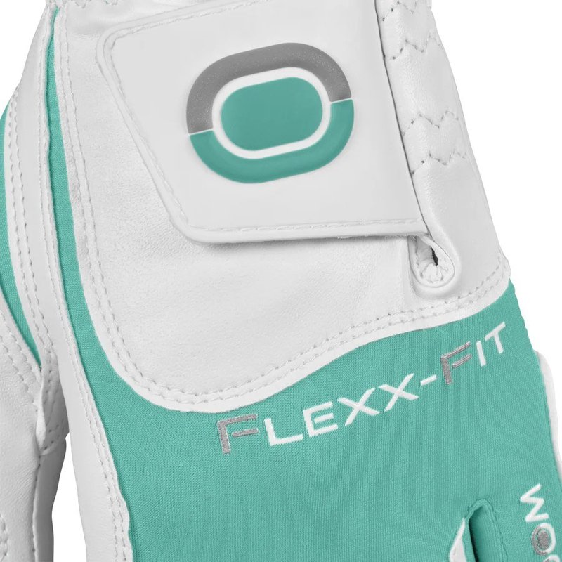 Zoom Hybrid damska rękawiczka golfowa, biała/mint