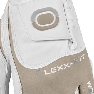 Zoom Hybrid damska rękawiczka golfowa, biało/beżowa
