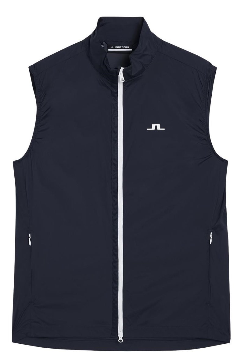 J.Lindeberg Ash Light Packable Golf męska kamizelka, granatowa