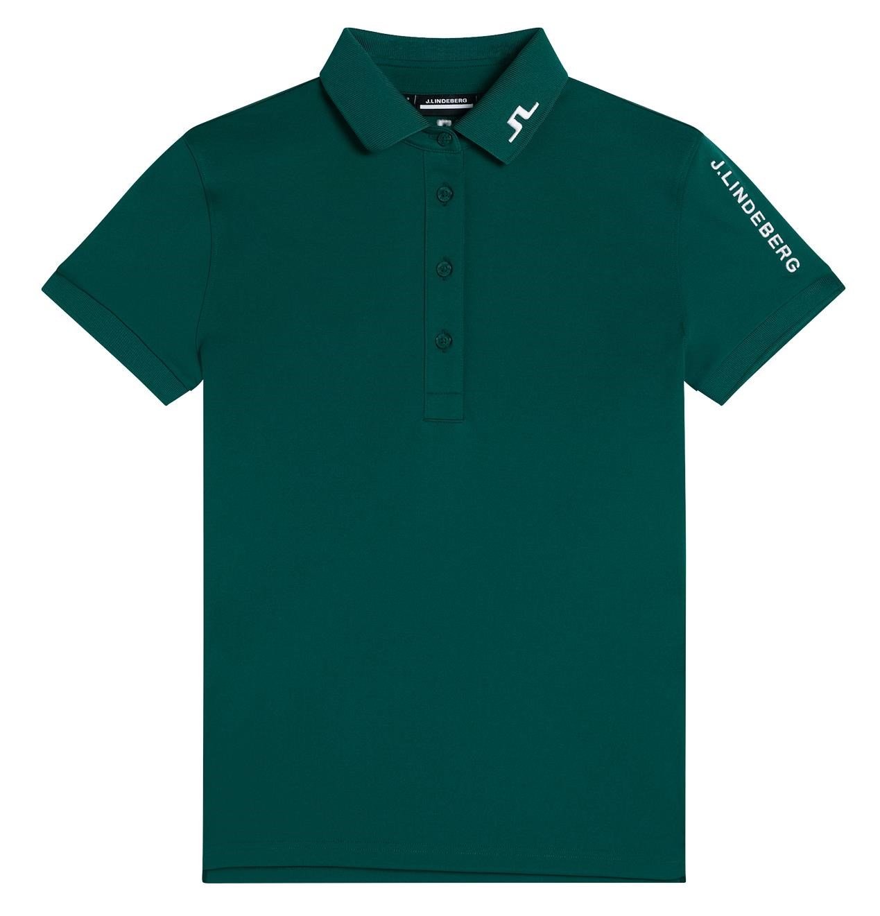 J.Lindeberg Tour Tech damskie polo, rain forest