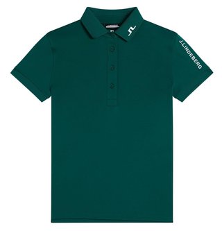 J.Lindeberg Tour Tech damskie polo, rain forest