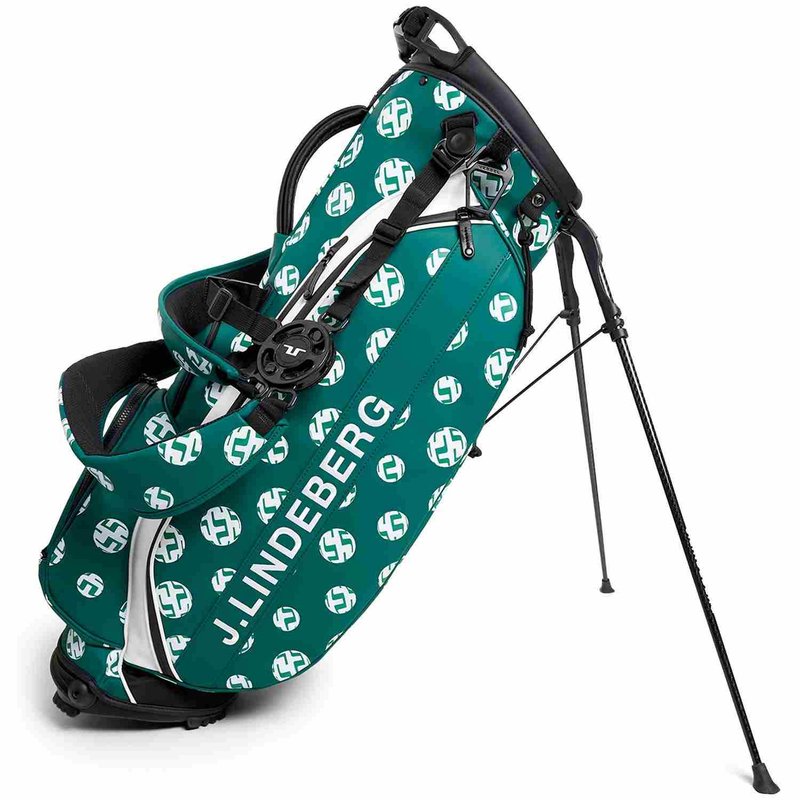 J.Lindeberg play stand bag, rain forest sphere dot