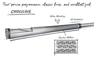 Lamkin Crossline 58R grip, STANDARD