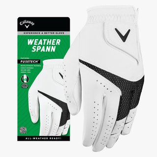 Callaway Weather Spann męska rękawiczka golfowa, biała