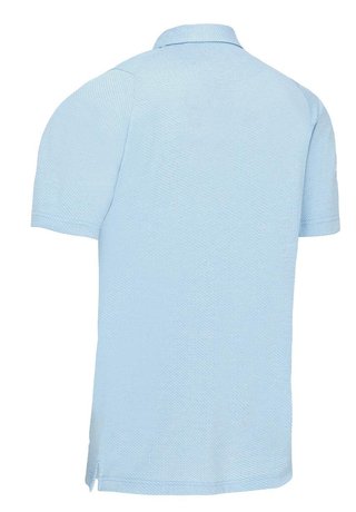 Callaway Heathered Jacquard męskie polo, blue grotto heather