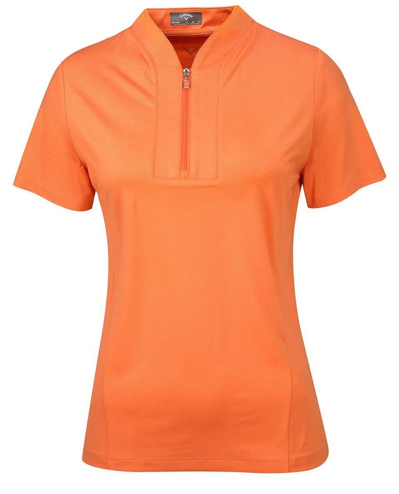 Callaway Tonal Heather damskie polo, nectarine heather