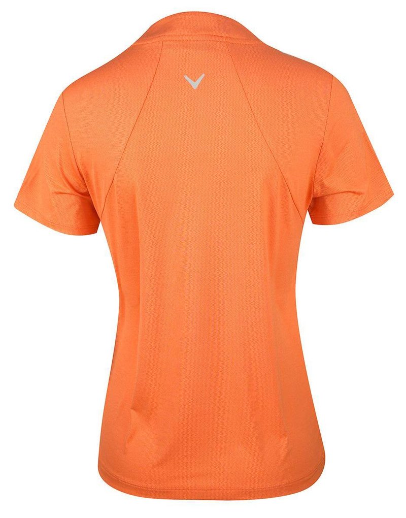 Callaway Tonal Heather damskie polo, nectarine heather