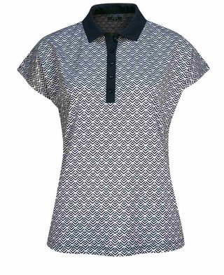 Callaway Chev Geo damskie polo, brilliant white