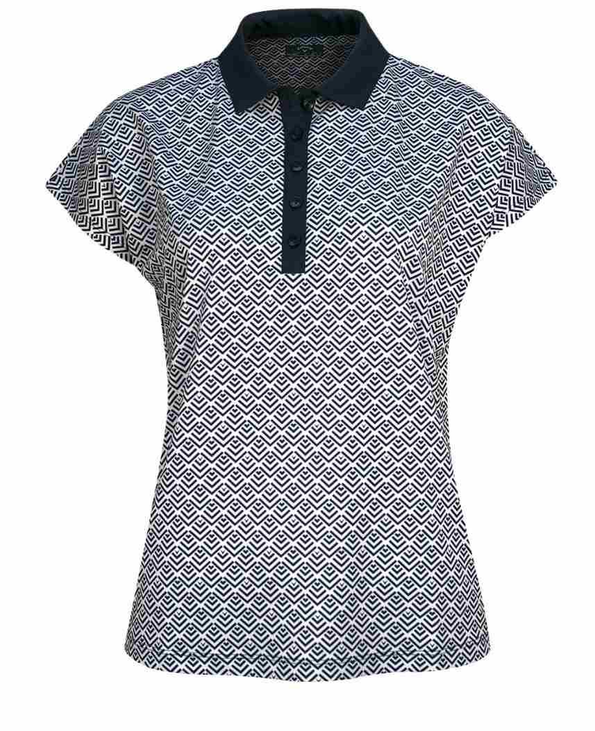 Callaway Chev Geo damskie polo, brilliant white