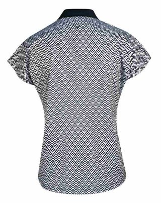 Callaway Chev Geo damskie polo, brilliant white