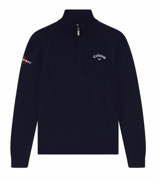 Callaway V-Neck junior sweter, granatowy