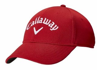 Callaway Side Cresteds męska czapka z daszkiem, czerwona