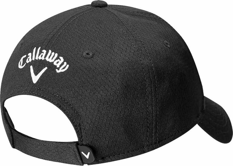 Callaway Fronted Crested męska czapka z daszkiem, czarna